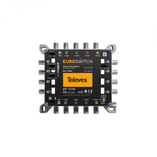EuroSwitch Televes 5x5x8 ref. 719503