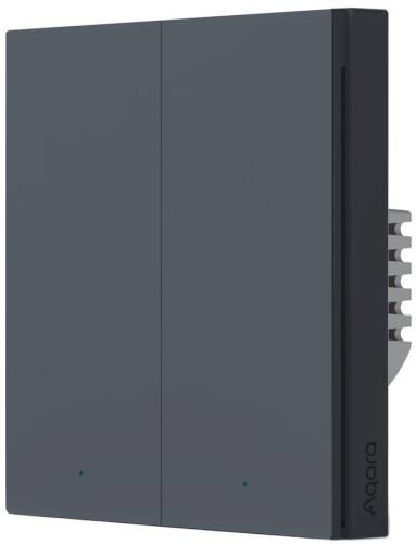 Aqara Smart Wall Switch H1 Szary podwójny bez neutrala