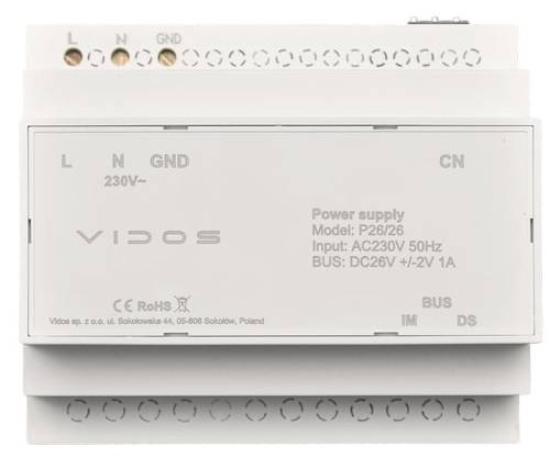 P26/26 - Zasilacz (max 4 monitory)