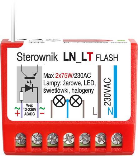 Sterownik/odbiornik Proxima LN_LT Flash (do czasowego oświetlenia)