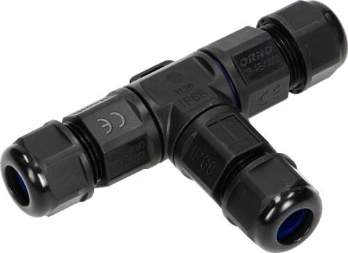 Konektor Mufa kablowa trójnik T IP68, 3x4mm², 450V/25A OR-AE-13602