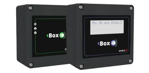 BoxID 125 kHz (LF) (Wi-Fi, obudowa szczelna SlotII, sygnalizacja LED) — Przemysłowy Czytnik RFID z Integracją PLC