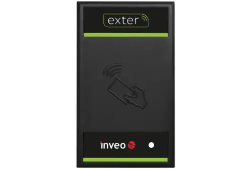 Exter 13,56 MHz (HF) (interfejs RS-232) — Czytnik Rozszerzający do Montażu po Drugiej Stronie Drzwi