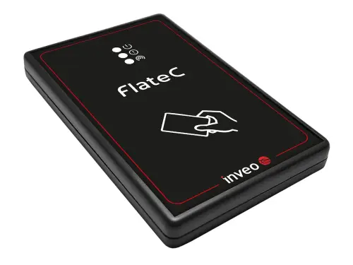 FlateC 125 kHz / Hitag 1 — Nowoczesny Biurkowy Czytnik RFID USB C