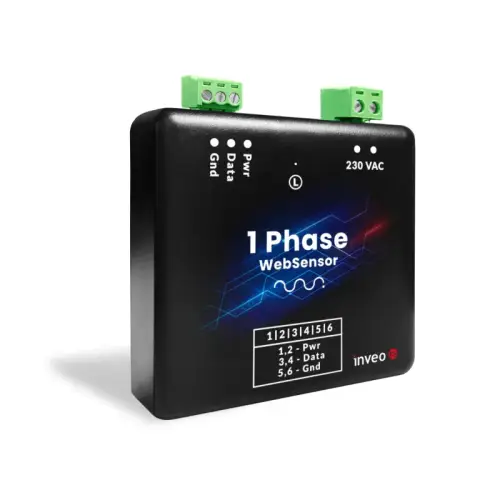 WebSensor 1 Phase — Czujnik Obecności Napięcia 230V