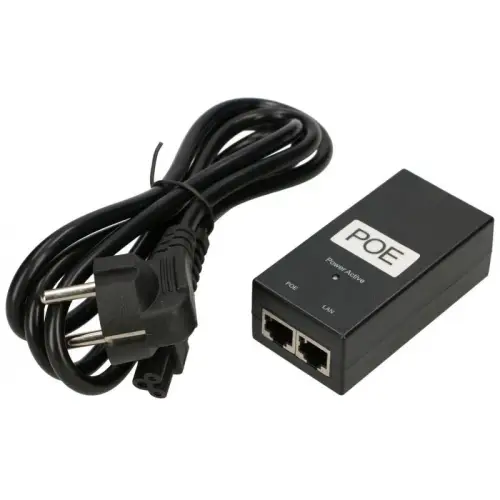 Zasilacz POE 48V — Zasilacz PoE 48V DC 24W