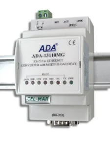 ADA-13110MG Konwerter ETHERNET na RS-232 z MODBUS GATEWAY