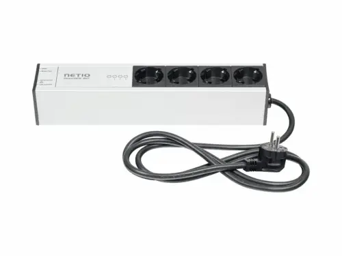 PowerBOX 4KF — Listwa zasilająca 4 gniazda z pomiarem energii, LAN