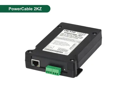 PowerCable 2KZ — Płaski kabel-PDU z pomiarem energii, LAN/WiFi