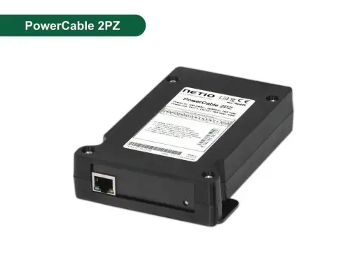 PowerCable 2PZ — Płaski kabel-PDU do zdalnego restartu, LAN/WiFi