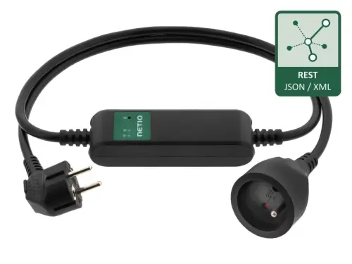 PowerCable 1KE — Inteligentny przedłużacz WiFi z pomiarem energii