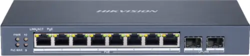 SWITCH POE HIKVISION DS-3E1510P-SI LinkVu