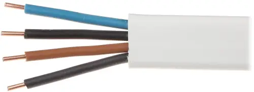 Przewód elektryczny drut płaski YDYp 450/750V 4x1,5mm2 ELEKTROKABEL 100m