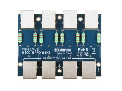 PTF-54-EXT/PoE - zabezpieczenie sieci LAN