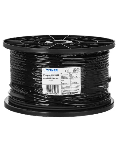 Przewód mikrofonowy 2C 2x 0,23 mm (200 m)