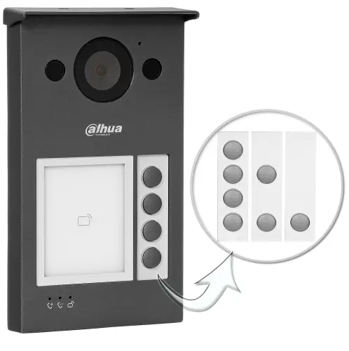VTO3312Q-P - stacja bramowa IP / 2-Wire