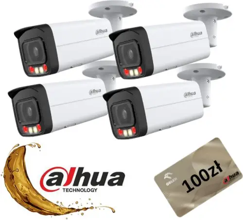 Kamera IP Dahua IPC-HFW2849T-AS-IL-0360B Opakowanie zbiorcze 4szt.
