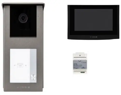 Wideodomofon VIDOS 2IP S201-1/M200B