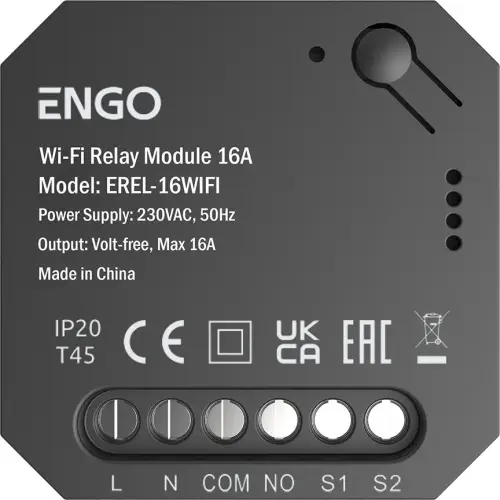 ENGO Controls EREL-16WIFI - Smart Relay -   inteligentny przekaźnik WIFI do systemu ENGO Smart