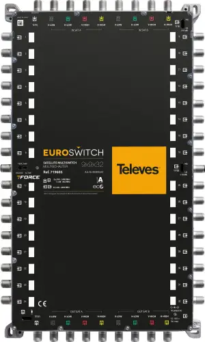 EUROSWITCH 9x9x32 "F" KOŃCOWY/KASKADA ref. 719605