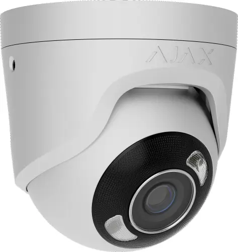 Ajax Kamera HL - kopułka (metalowa) TurretCam (8 Mp/4 mm) (8EU) - white