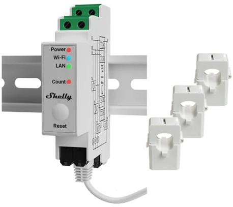 Shelly Pro 3EM 120A