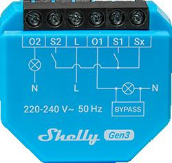 Shelly 2L Gen3