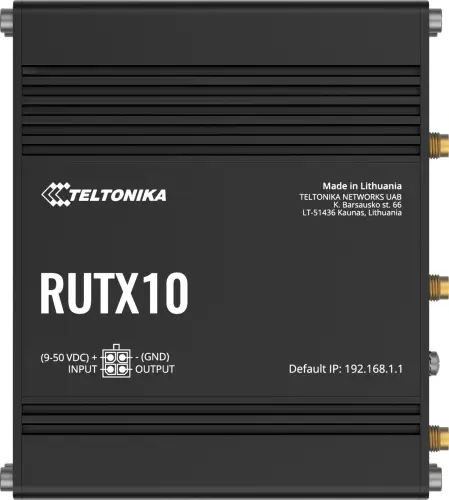 Teltonika RUTX10 router przemysłowy (RUTX10000000)