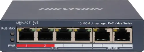 Switch Hikvision DS-3E0106P-E/M(B)