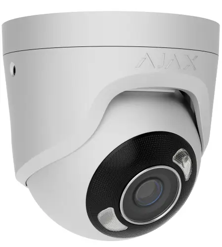 Ajax TurretCam HL (5Mp/2.8mm) - kamera IP 5Mpx z podwójnym oświetlaczem