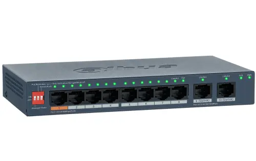 CS4010-8ET2GT-60 - switch PoE 8-port + 2 RJ45