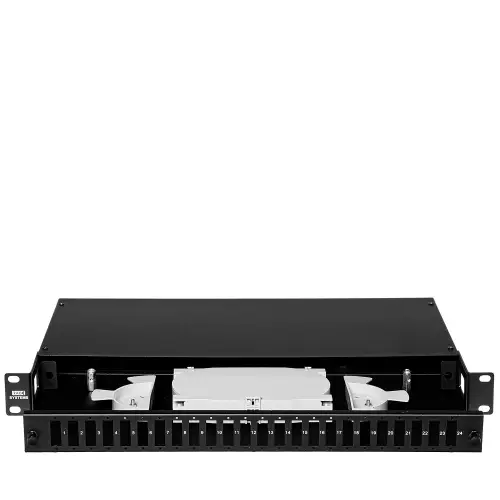 SBF24SCDXWR/B - przełącznica światłowodowa 19" 1U 24xSC duplex