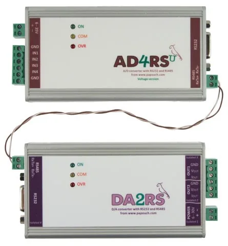AD_DUPLEX_RS_U - zestaw do transmisji 2x 0-10V na 1200m