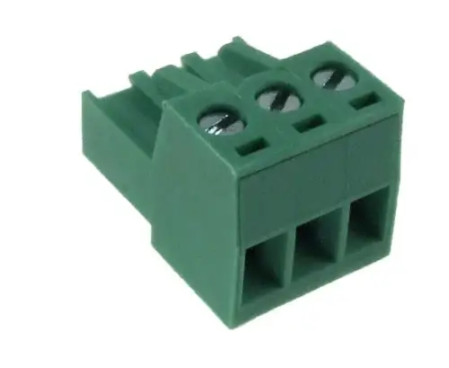 Zapasowa listwa wtykowa 3x - 3,81 mm