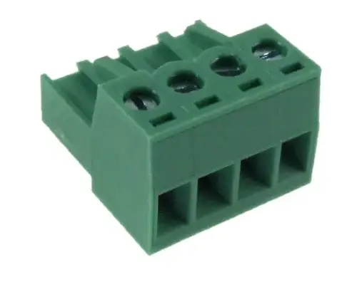 Zapasowa listwa wtykowa 4x - 3,81 mm