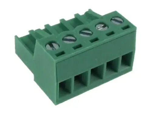Zapasowa listwa wtykowa 5x - 3,81 mm