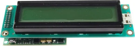DISP2002RS - interfejs do wyświetlacza LCD 2x20 znaków (mniejszy wyświetlacz LCD 2x20)