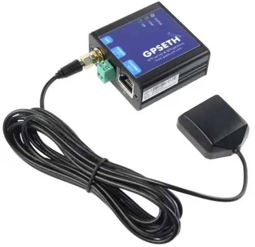 GPSETH - serwer GPS i NTP dla sieci (kabel 3 m)