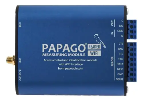PAPAGO Reader WiFi - bezprzewodowy system kontroli dostępu IP