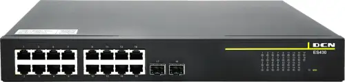 SWITCH DCN ES430-18P-POE L2 16xPoE+/2xSFP (250W)