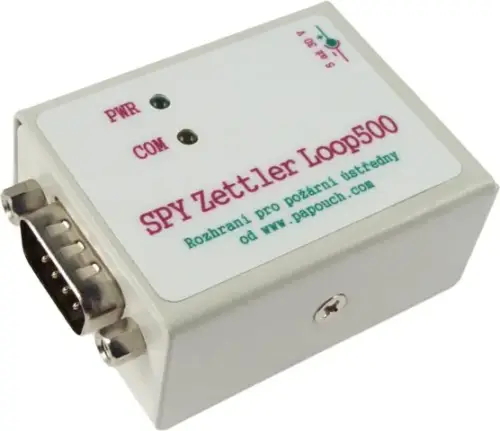 SPYxxx - interfejs dla central pożarowych Zettler i Schrack (C4) (Zettler Loop 500, RS232)