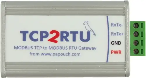 TCP2RTU - konwerter Modbus TCP na RTU/ASCII (RS485)