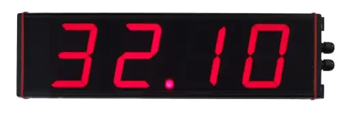 TDS RS - wyświetlacz LED, RS485 (101 mm, 4 cyfry)