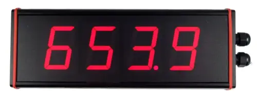 TDS ETH - wyświetlacz LED, Ethernet, 57 mm (4 cyfry)