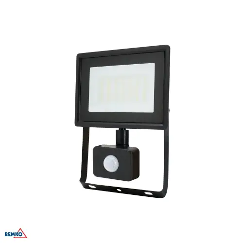 Naświetlacz LED SMD KASTEL 30W 4000K 2520LM IP65 czarny cz. pir