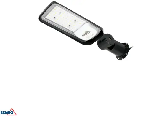 Oprawa uliczna LED JAZMIN 50W 4000K 6750LM IP65 czarna