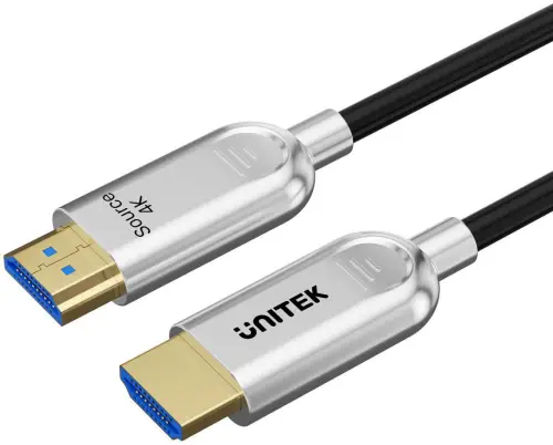 Kabel HDMI Unitek optyczny 2.0 AOC 4K 60Hz 100m
