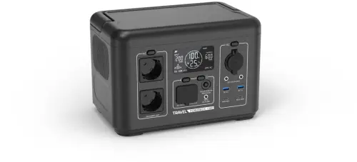 Przenośna stacja zasilania Volt Polska TRAVEL POWERBOX 1200 (600W) 512Wh