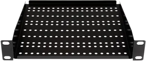 Półka do szafy RACK 10" 1U 200mm z otworowaniem (ADD-RACK10-1PU1)