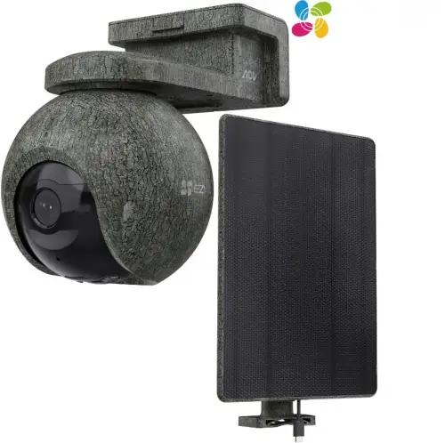 Kamera IP Ezviz EB8 PRO 4G Ranger Kit 8MP z panelem słonecznym 8W 4G Wi-Fi moro